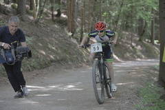 Nico Maier konnte das Mountainbike Rennen von der Hungerburg auf die Arzler Alm mit neuem Streckenrekord in seiner Altersklasse gewinnen.