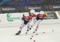 vorne Sarah mitte Katharina hinten Jeannine